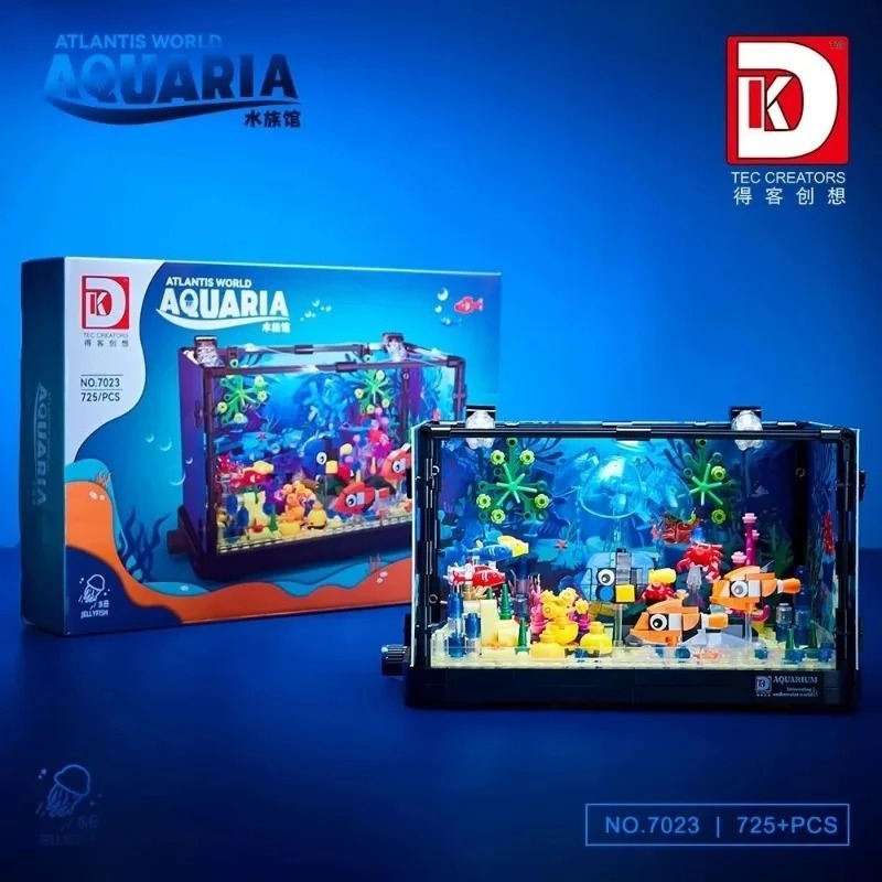 Aquarium Fish World - 3 Underwater World Aquarium Puzzle Building