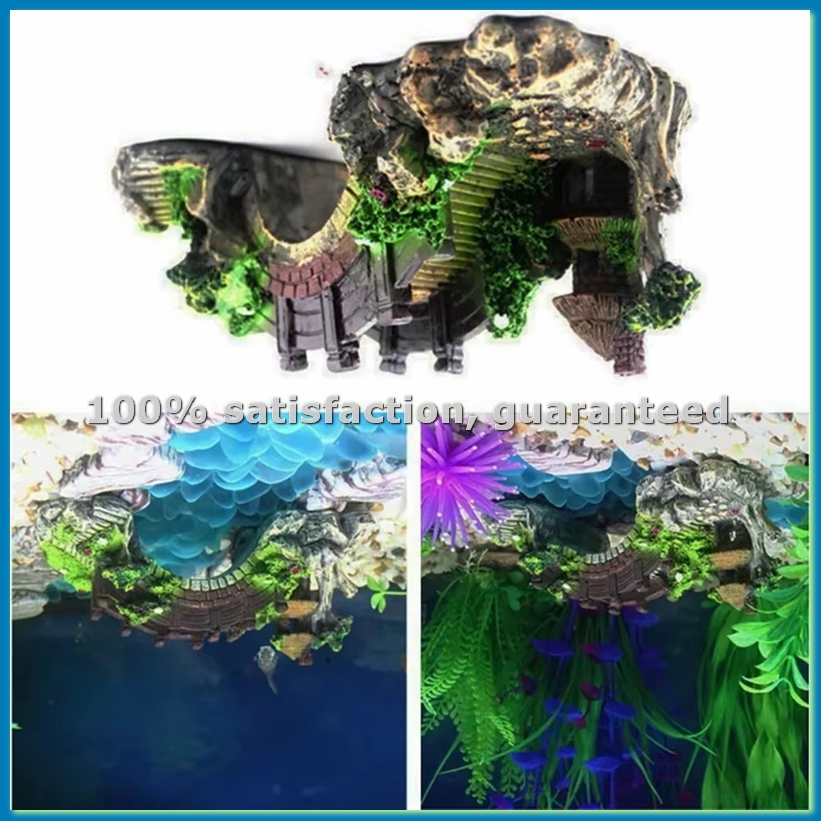 Aquarium Fish Bridge - Fish Tank Resin Decoration Resin Ornament