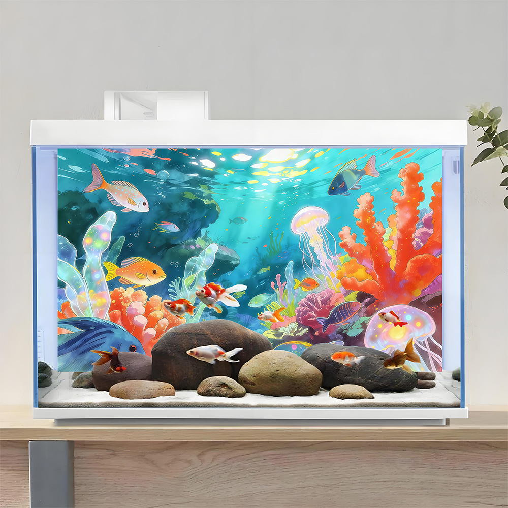 Aquarium Background, Backgroun - Aquarium Fish World ulasan dan harga