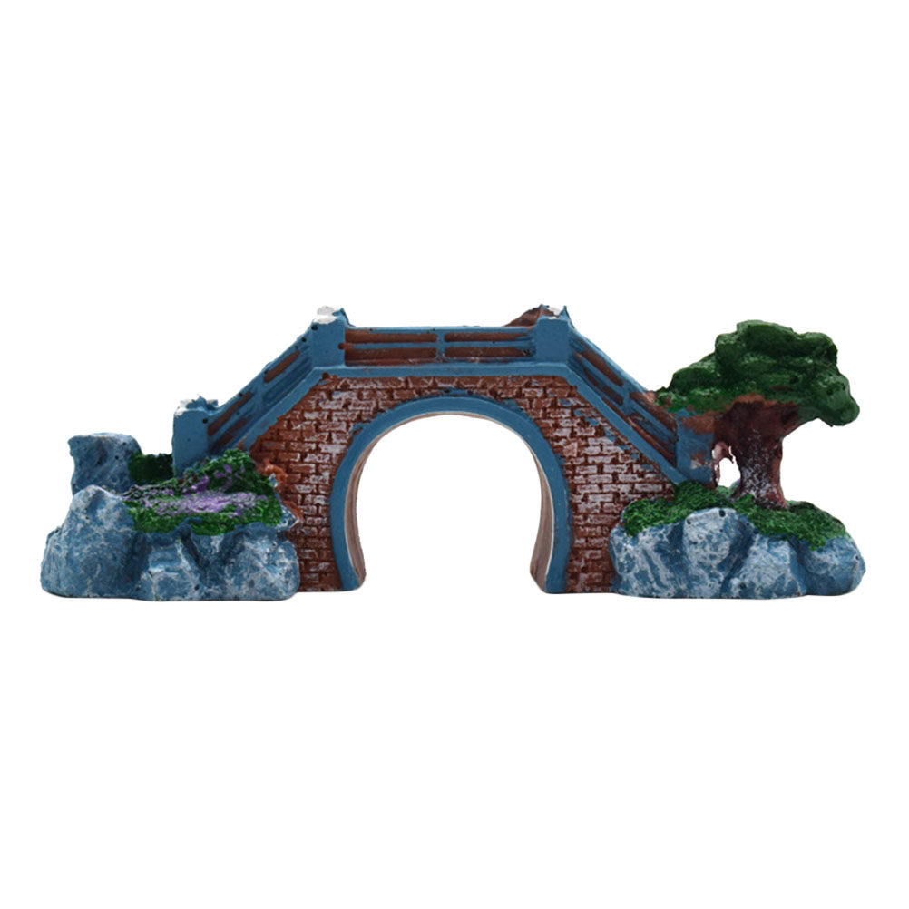 Fish Tank Resin Bridge Decorat - Aquarium Fish Bridge ulasan dan harga