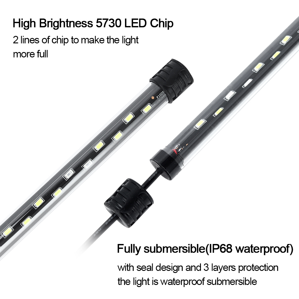 Aquarium Light LED Plant Grow  - Aquarium Fish Only ulasan dan harga