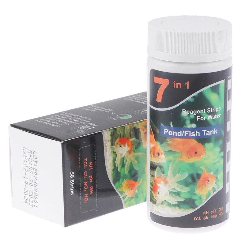 7-In-1 PH Test Strip, Aquarium - Aquarium Fish Quality ulasan dan harga