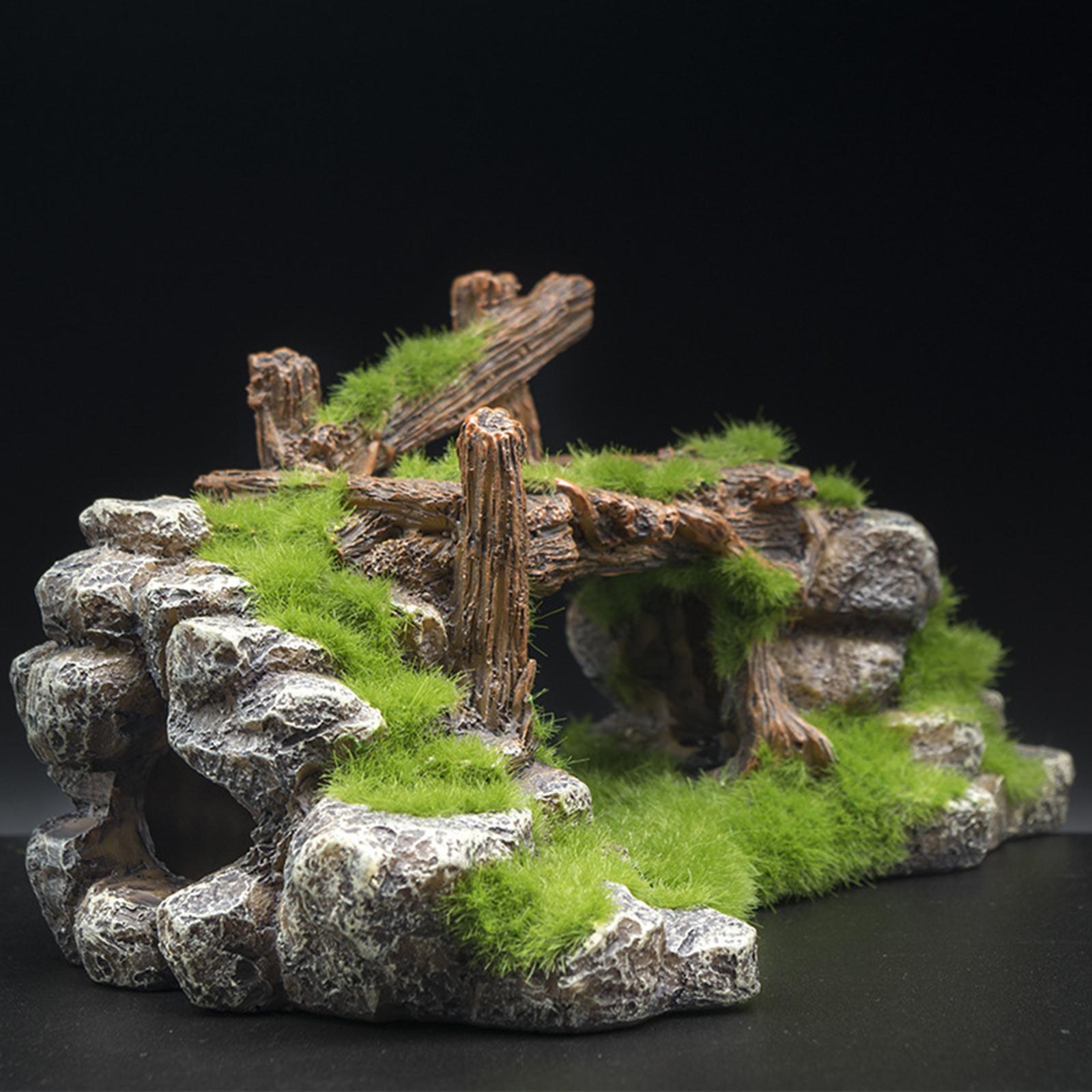 Aquarium Rockery Hideaway Aqua - Aquarium Fish Bridge ulasan dan harga