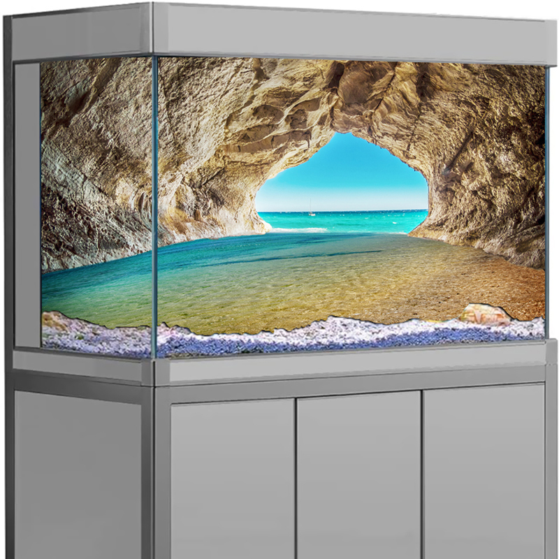 3D Stone Arch Bridge Fish Tank - Aquarium Fish Bridge ulasan dan harga