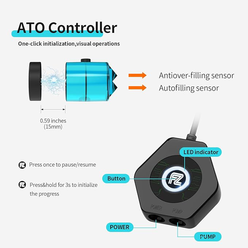 Fzone ATO580 Auto Top Off Refi - Aquarium Auto Top Off ulasan dan harga