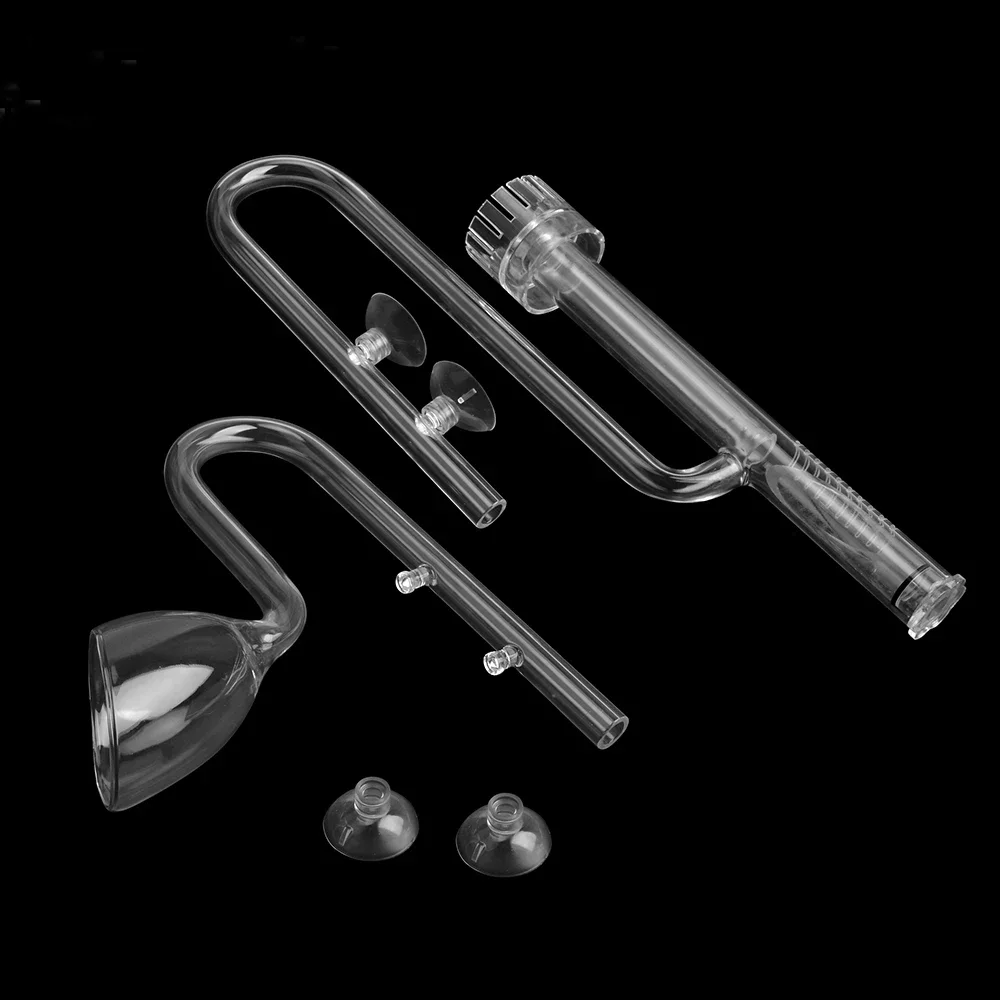 Glass Lily Pipe Skimmer Inflow - Aquarium Fish Quality ulasan dan harga
