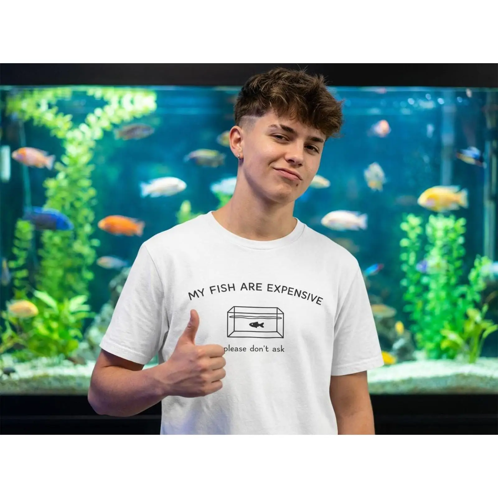 Aquarium My Fish Are Expensive - Aquarium Fish Meme ulasan dan harga