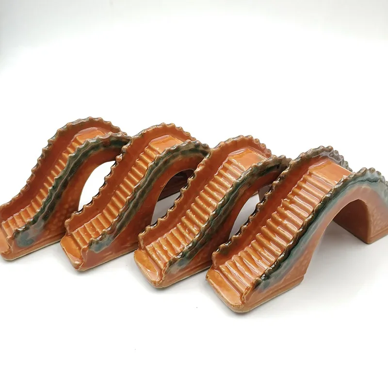 Resin Ceramic Jade Bridge Fish - Aquarium Fish Bridge ulasan dan harga