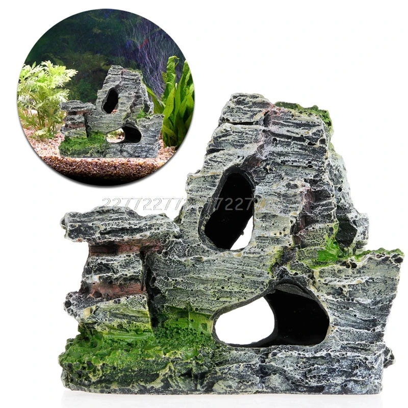 Mountain View Rockery Aquarium - Aquarium Fish Bridge ulasan dan harga