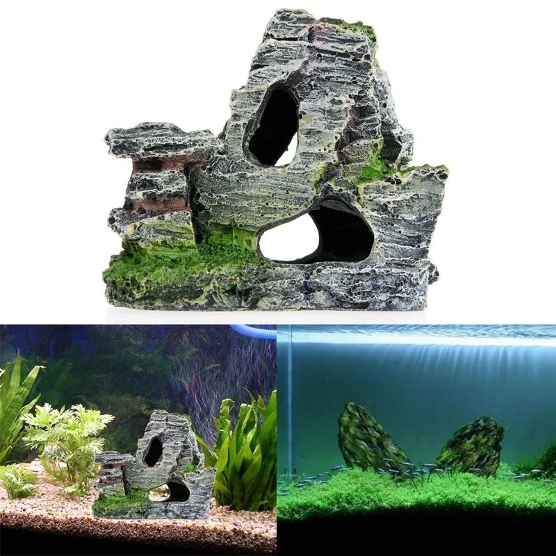 Mountain View Rockery Aquarium - Aquarium Fish Bridge ulasan dan harga