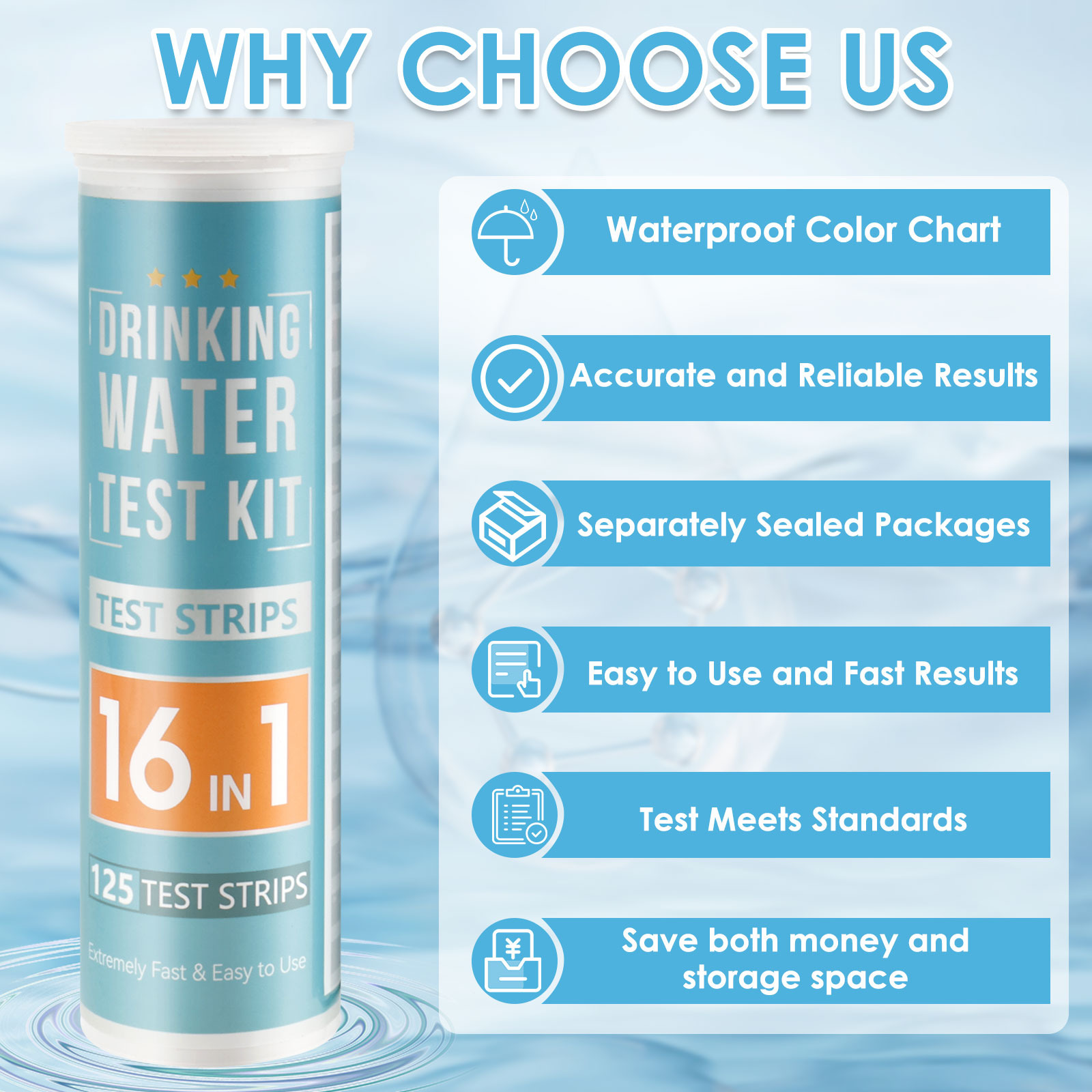 5-17 in 1 Aquarium Test Strips - Aquarium Fish Quality ulasan dan harga