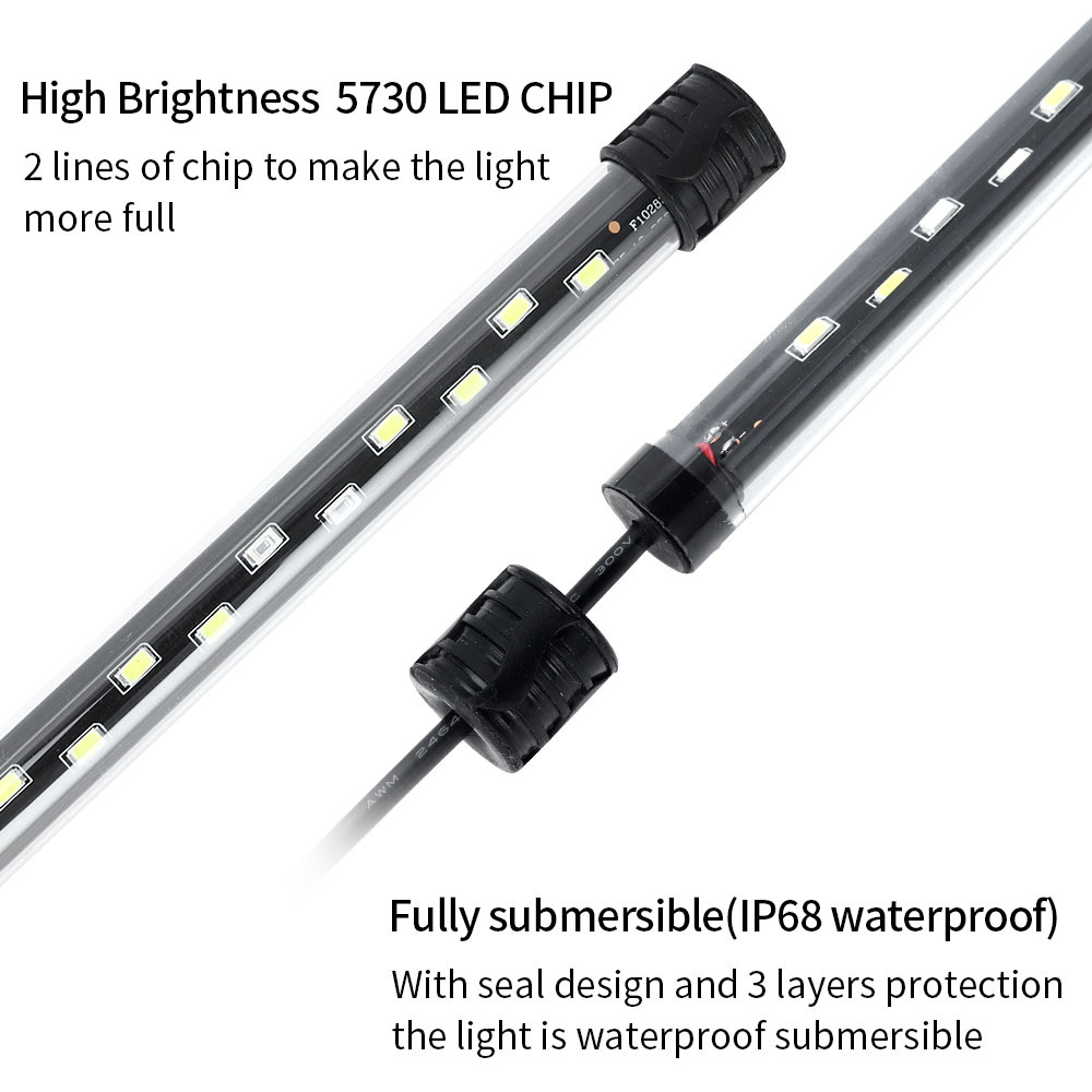 90-260V Aquarium Light LED Wat - Aquarium Fish Only ulasan dan harga