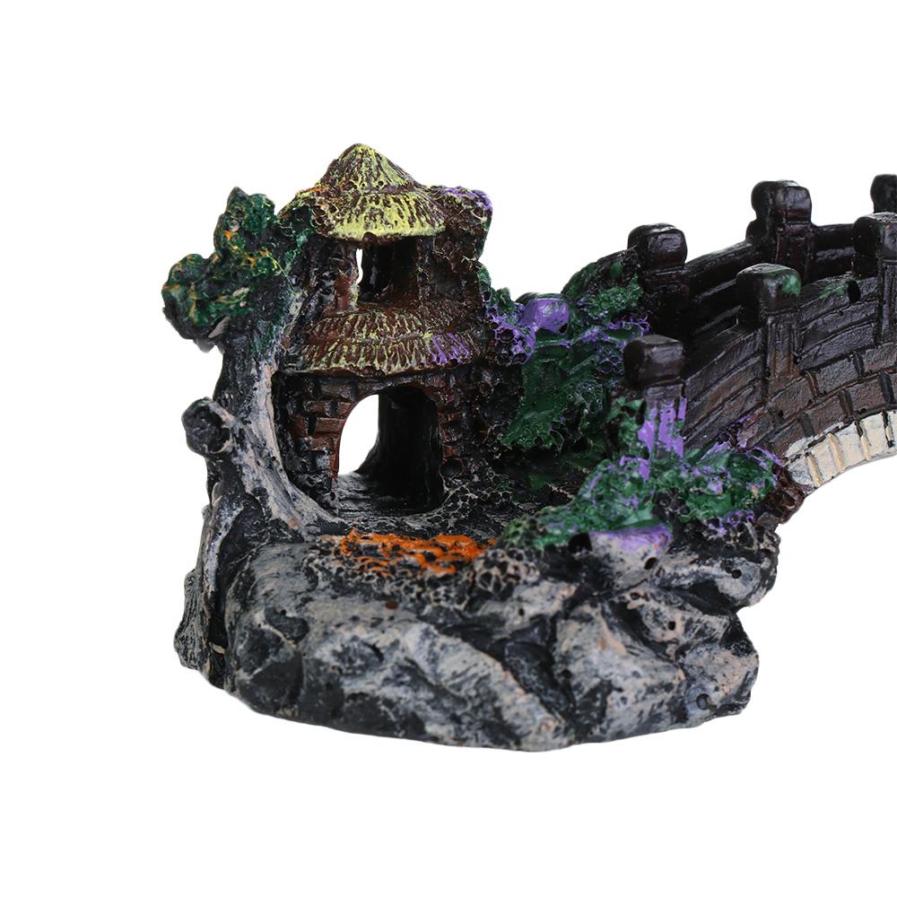 Aquarium Accessories Arbor Tre - Aquarium Fish Bridge ulasan dan harga