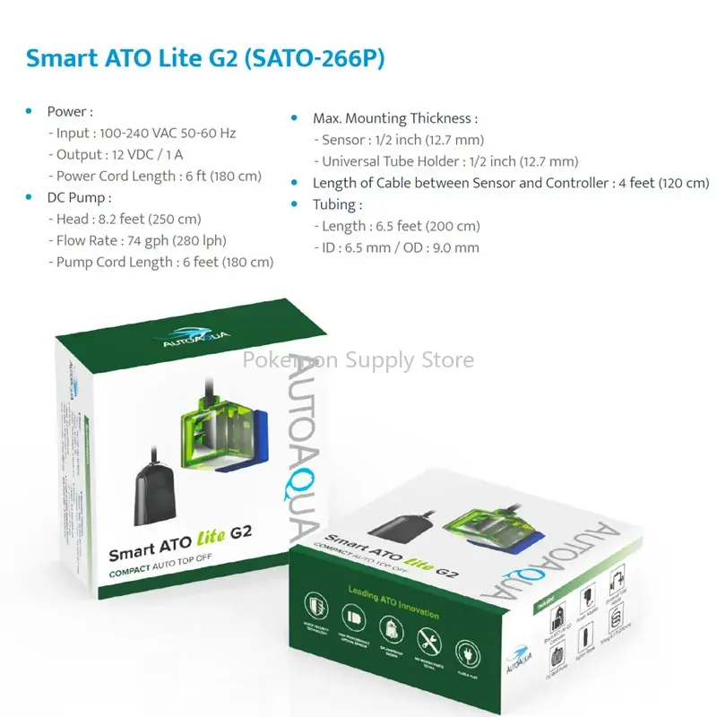 AutoAQUA Smart ATO Lite SATO-2 - Aquarium Auto Top Off ulasan dan harga