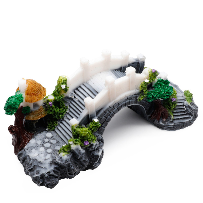 Aquarium Fish Tank Vintage Dec - Aquarium Fish Bridge ulasan dan harga