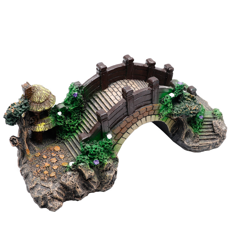 Aquarium Fish Tank Vintage Dec - Aquarium Fish Bridge ulasan dan harga
