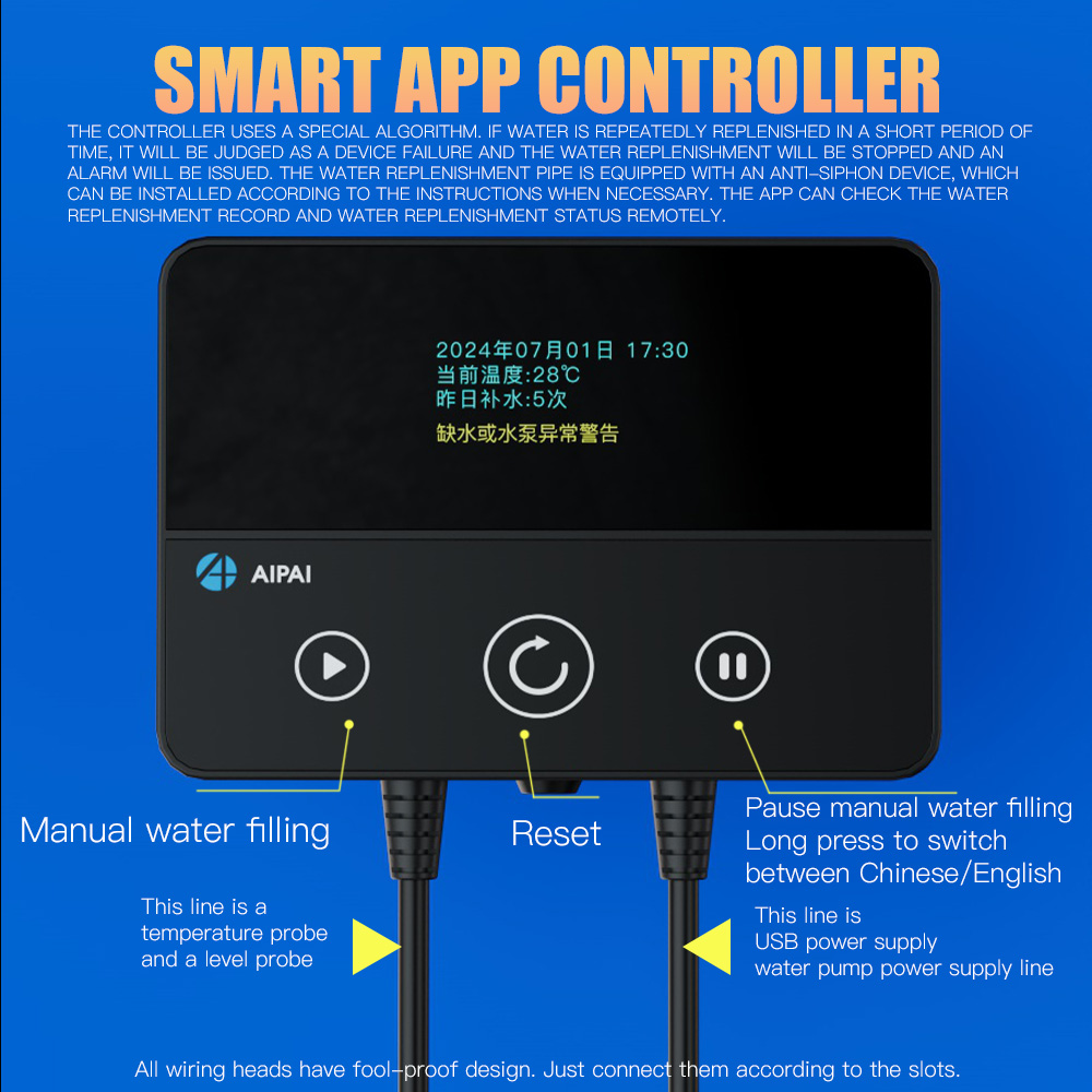 AIPAI Smart ATO System Auto To - Aquarium Auto Top Off ulasan dan harga