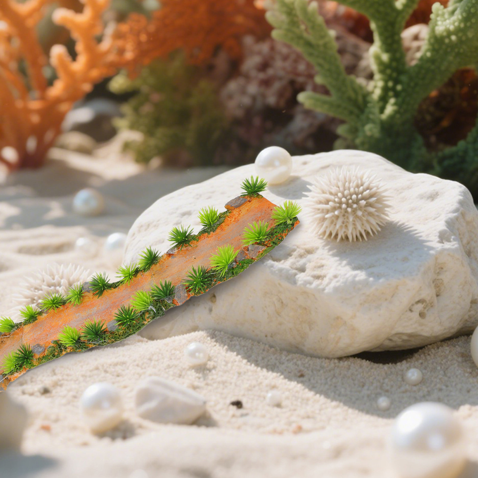 3 Pcs Aquarium Garden Path Sta - Aquarium Fish Bridge ulasan dan harga