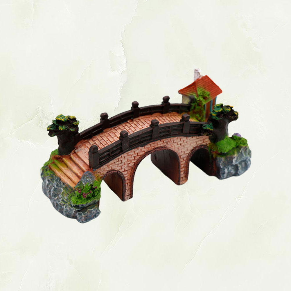 3-Hole Aquarium Bridge Pavilio - Aquarium Fish Bridge ulasan dan harga