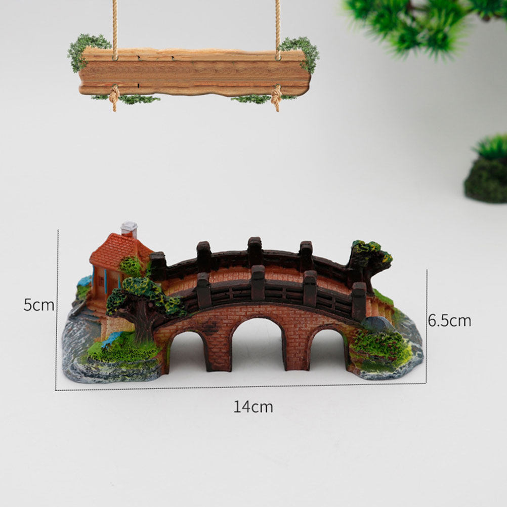 3-Hole Aquarium Bridge Pavilio - Aquarium Fish Bridge ulasan dan harga