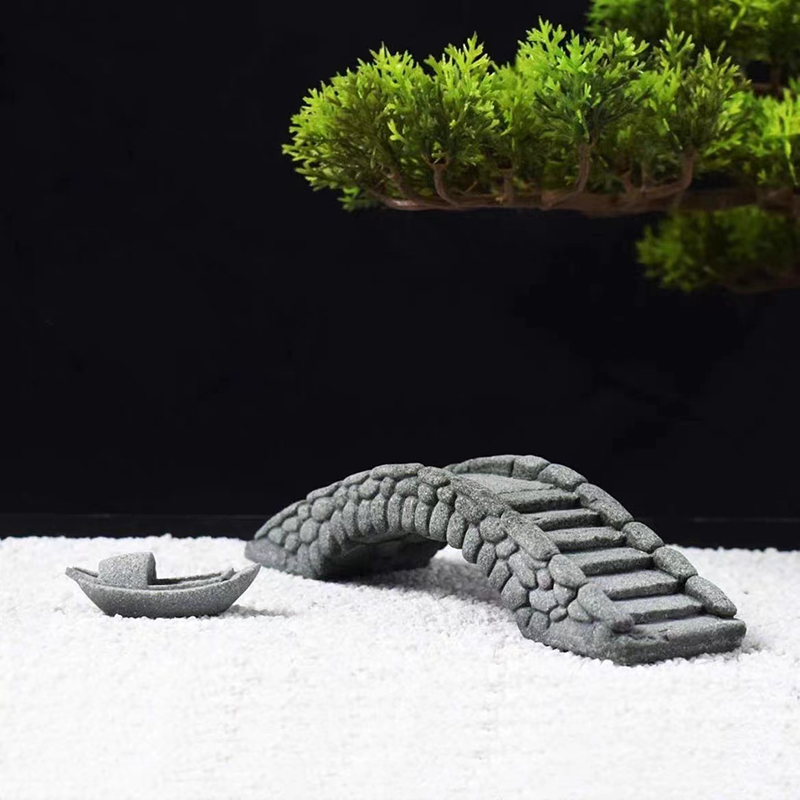 Resin Small Bridge Aquarium Or - Aquarium Fish Bridge ulasan dan harga