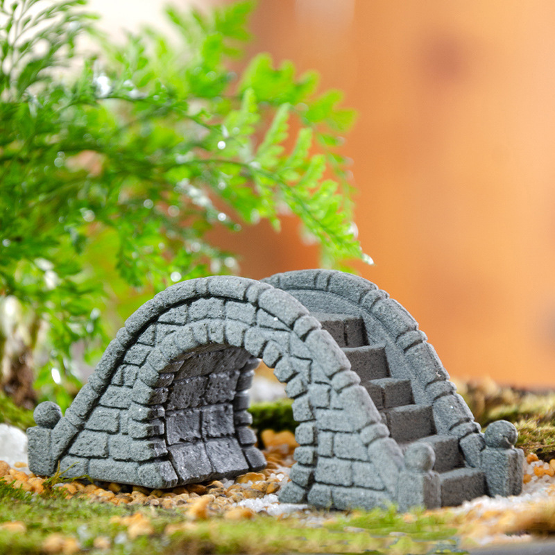 Resin Small Bridge Aquarium Or - Aquarium Fish Bridge ulasan dan harga