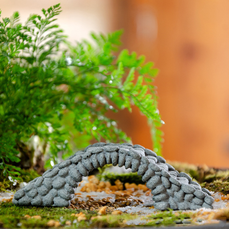 Resin Small Bridge Aquarium Or - Aquarium Fish Bridge ulasan dan harga