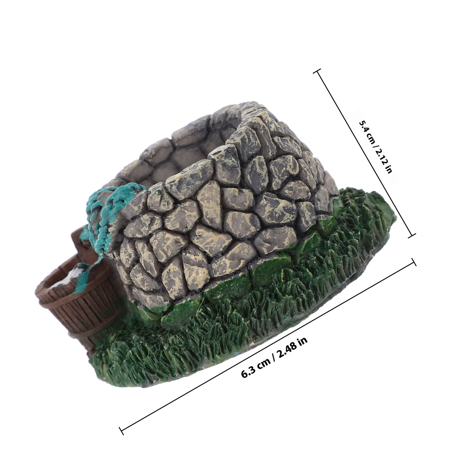 Miniature Terrarium Resin Gard - Aquarium Fish Bridge ulasan dan harga
